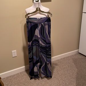 Multi color wide leg pants- Clara Sun Woo